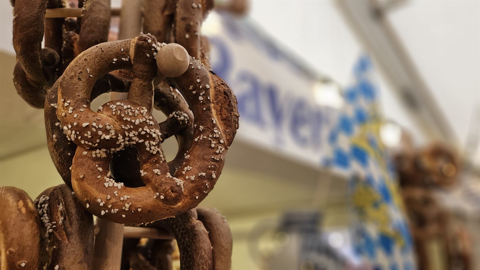 Oktoberfest-Brezel